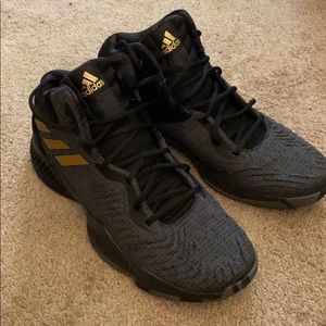 Adidas High top basketball shoes